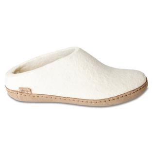 Glerups Unisex Wool Leather Sole Slip-On Slipper