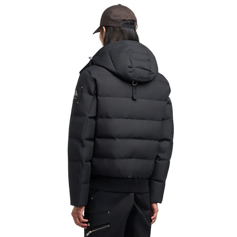 Moose Knuckles Blouson d'aviateur en fausse fourrure Cloud pour hommes