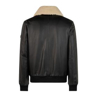 Moose Knuckles Men's Toba Leather Bomber Jacket