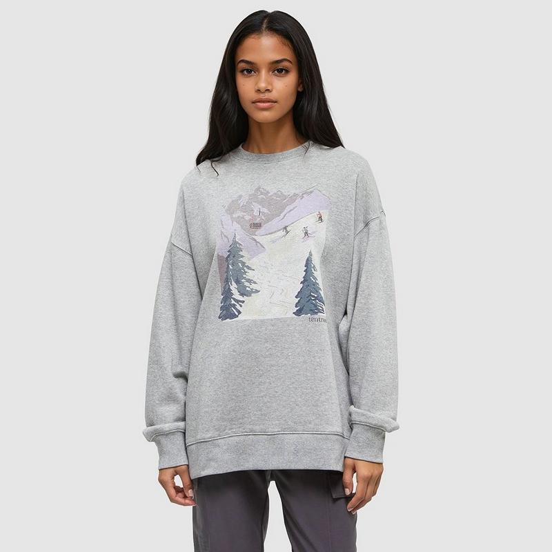 Tentree Chandail surdimensionn&eacute; &agrave; col ras du cou Alpine pour femmes
