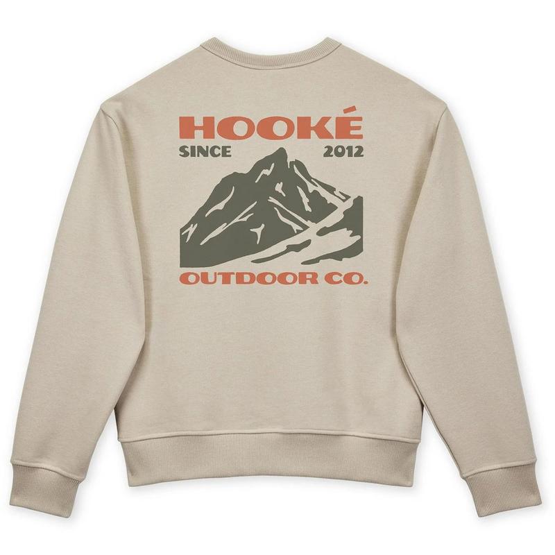 Hook&eacute; Chandail &agrave; col ras du cou Canadian Rockies pour femmes