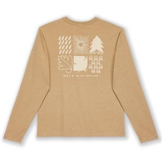 Hook&eacute; Haut &agrave; manches longues Walk With Nature pour femmes