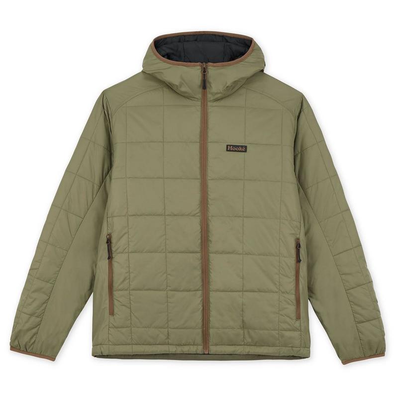 Hook&eacute; Veste isol&eacute;e l&eacute;g&egrave;re &agrave; capuchon Seasonal pour hommes