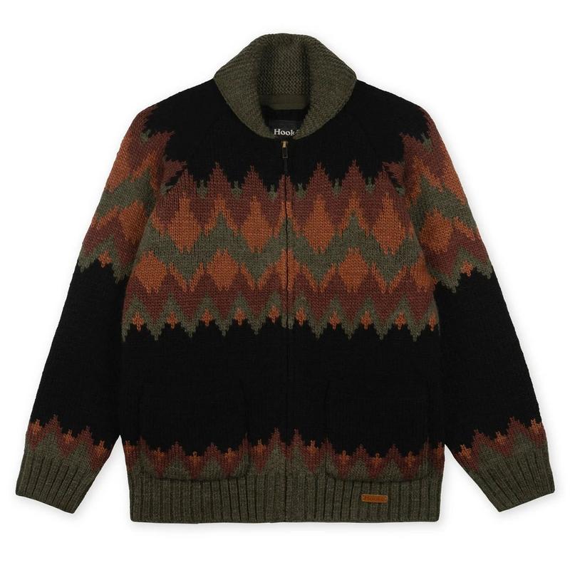 Hook&eacute; Cardigan Northern pour hommes