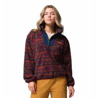 Columbia Women's Sequoia Grove&#153; Printed Half-Zip Fleece Top