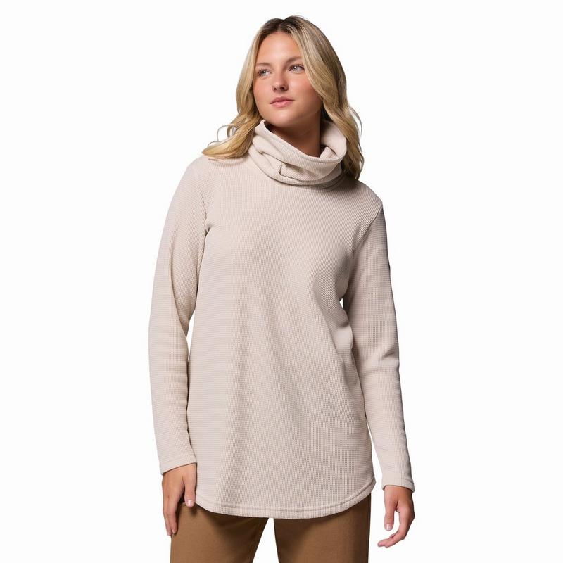 Columbia Haut &agrave; col roul&eacute; en tricot gaufr&eacute; Holly Hideaway™ pour femmes