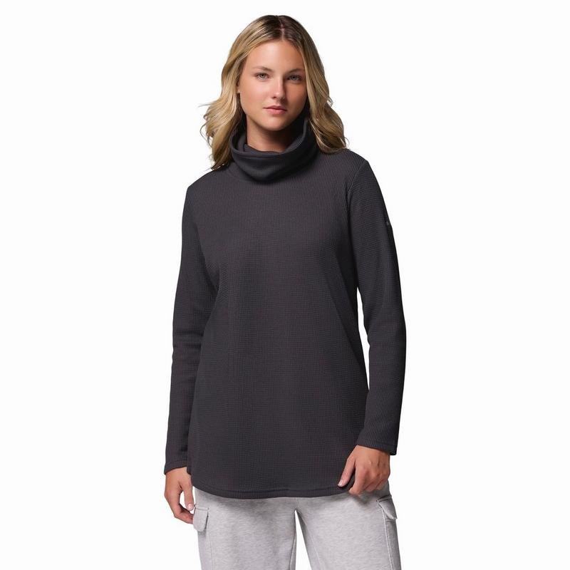 Columbia Haut &agrave; col roul&eacute; en tricot gaufr&eacute; Holly Hideaway™ pour femmes