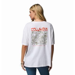 Columbia T-shirt graphique surdimensionn&eacute; Rolling Bend pour femmes