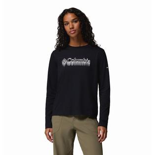 Columbia Haut graphique &agrave; manches longues Rolling Bend pour femmes