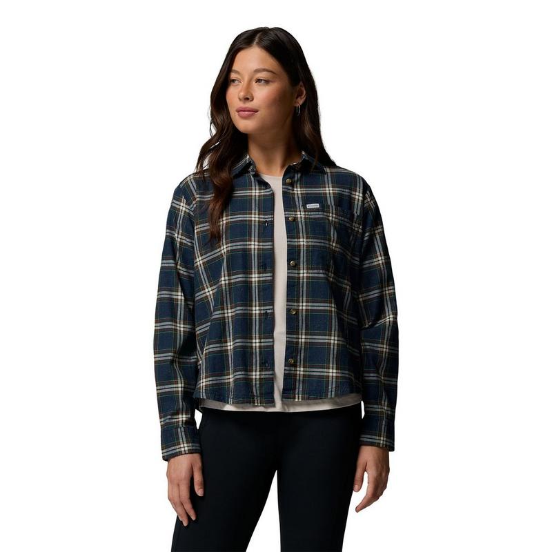 Columbia Chemise tiss&eacute;e &agrave; manches longues Blue Point Creek pour femmes