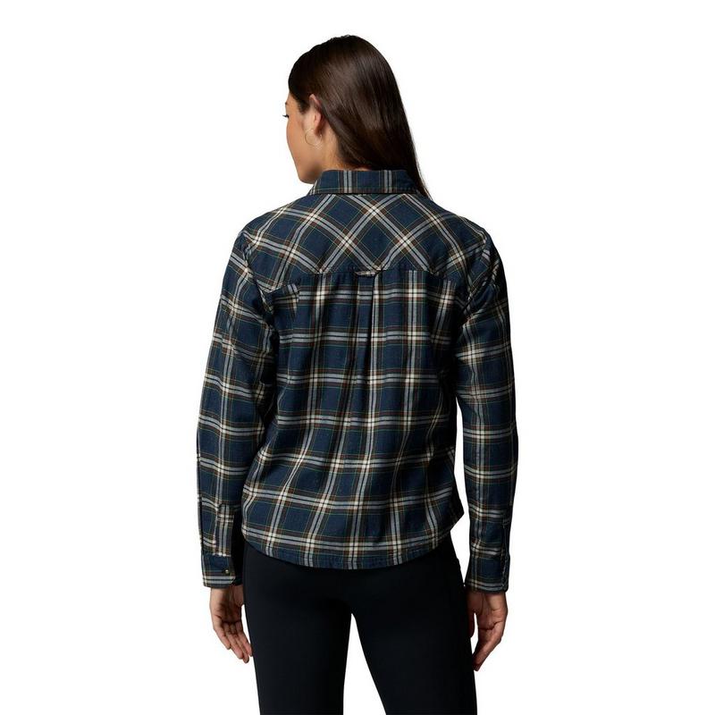 Columbia Chemise tiss&eacute;e &agrave; manches longues Blue Point Creek pour femmes