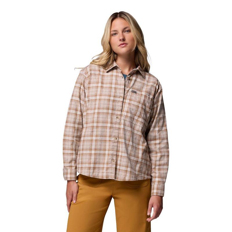Columbia Chemise tiss&eacute;e &agrave; manches longues Blue Point Creek pour femmes