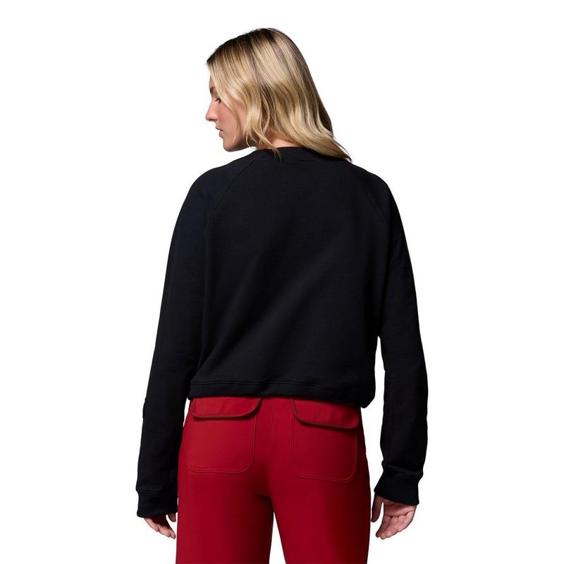Columbia Chandail court en molleton French Terry High Cascades pour femmes
