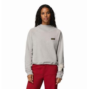 Columbia Chandail court en molleton French Terry High Cascades pour femmes