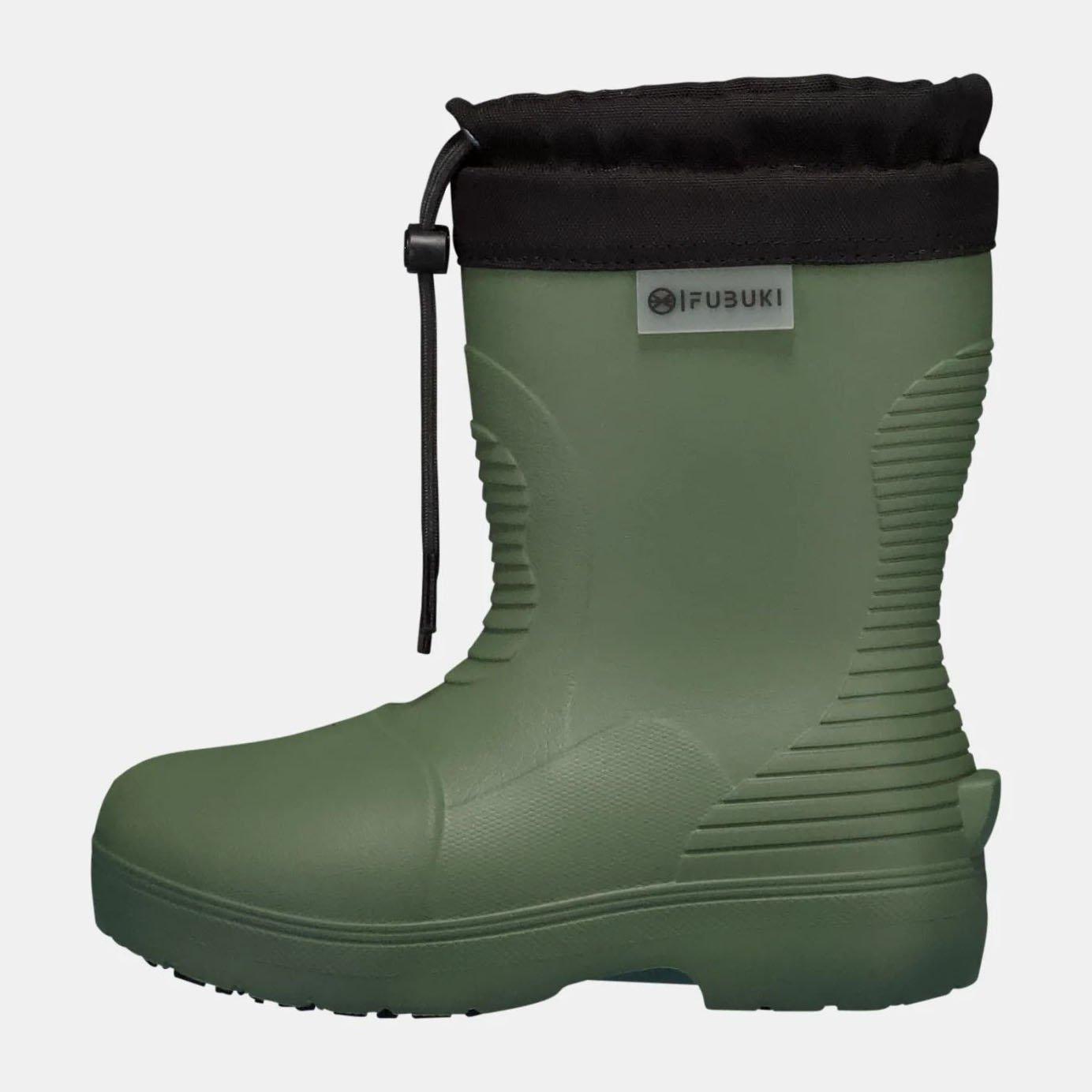 FUBUKI | Junior's Niseko 3.0 Boots, Olive, Size 33