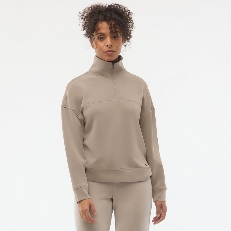 FIG Clothing Haut Ivy &agrave; demi-glissi&egrave;re pour femmes