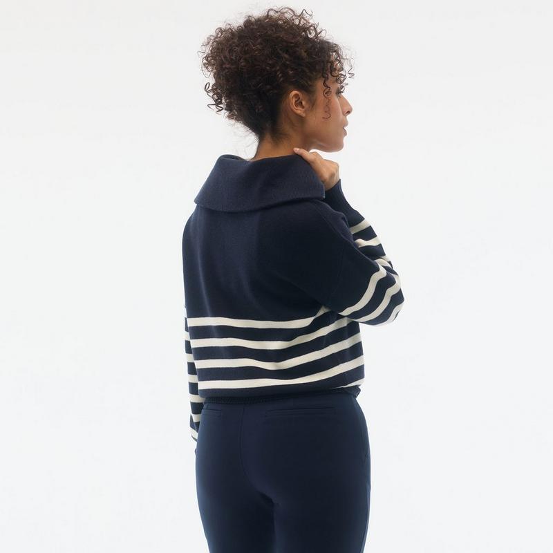 FIG Clothing Chandail Zina &agrave; demi-glissi&egrave;re pour femmes