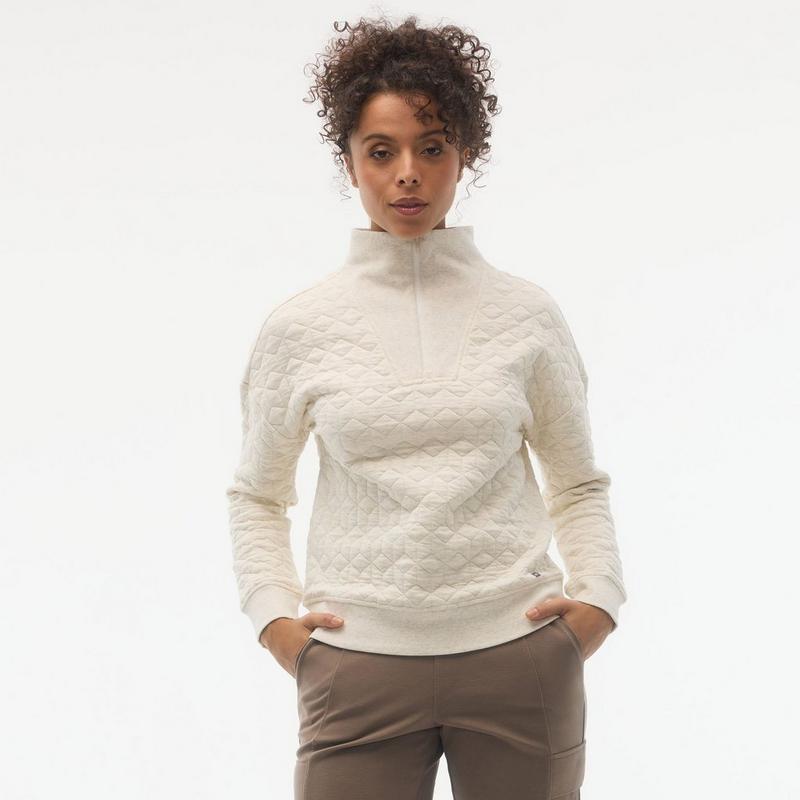 FIG Clothing Chandail Astrid &agrave; demi-glissi&egrave;re pour femmes