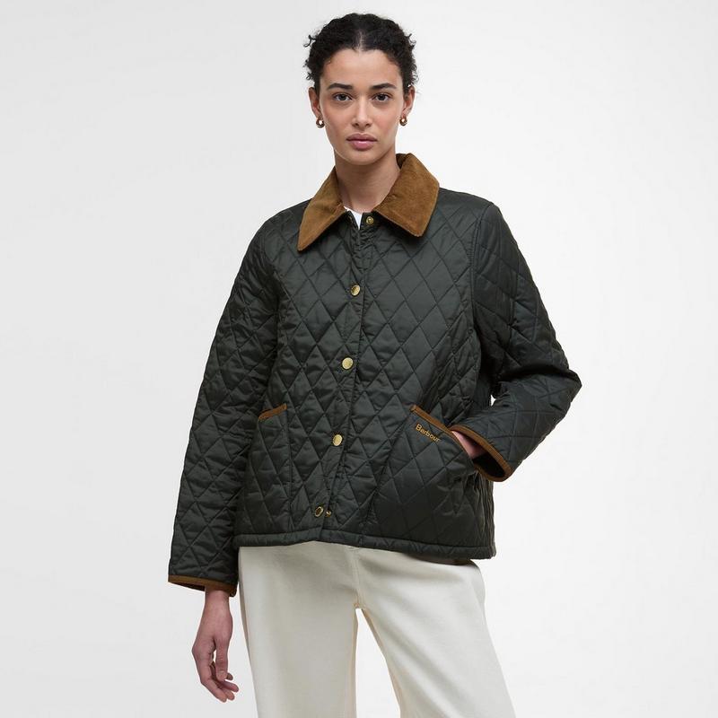Barbour Veste courte matelass&eacute;e Icons Liddesdale pour femmes