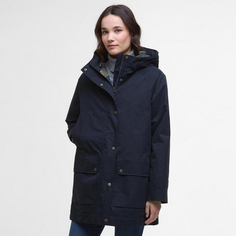 Barbour Manteau imperm&eacute;able Winter Beadnell pour femmes