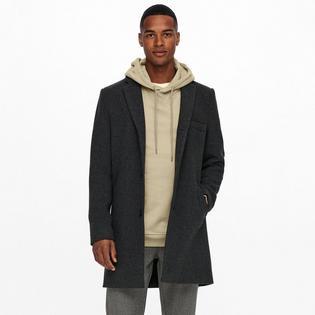 Only & Sons Manteau Jaylon Life en mélange de laine pour hommes