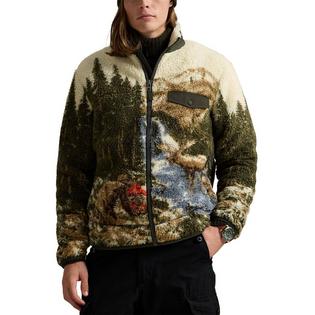 Polo Ralph Lauren Men's Pile Fleece Graphic Jacket