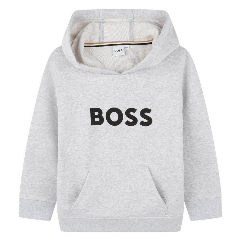 BOSS Chandail &agrave; capuchon Logo en molleton pour gar&ccedil;ons juniors [8-16]