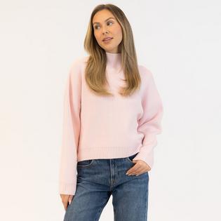 Lyla + Luxe Women's Evolet Mock Neck Sweater