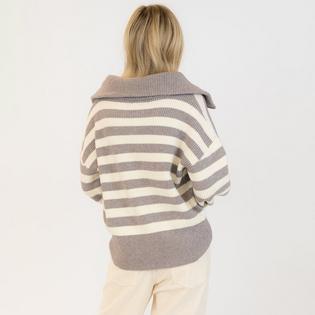 Lyla + Luxe Women's James Full-Zip Sweater