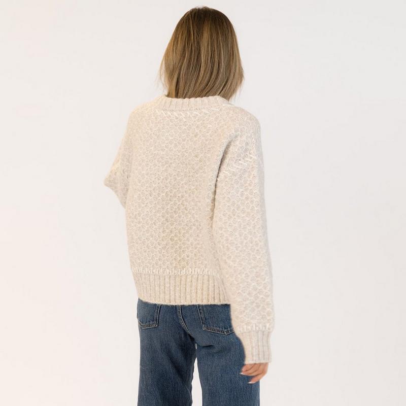 Lyla + Luxe Chandail &agrave; col rond Nika pour femmes