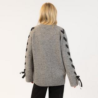 Lyla + Luxe Women's Shyla Ribbon Cardigan