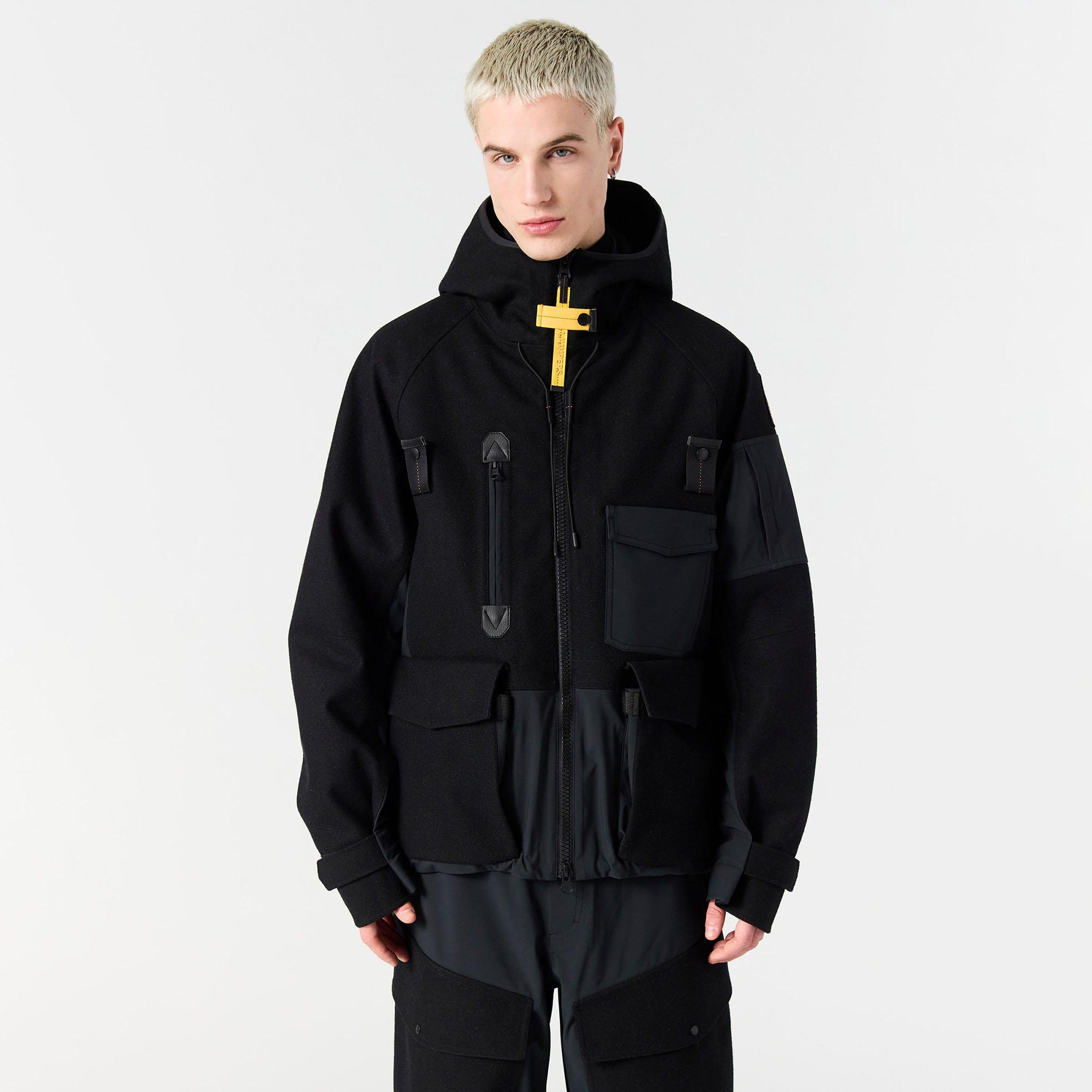 PARAJUMPERS SEA STALKERブラックジャケット Men's Amak Ski Jacket | Parajumpers | Sporting Life Online