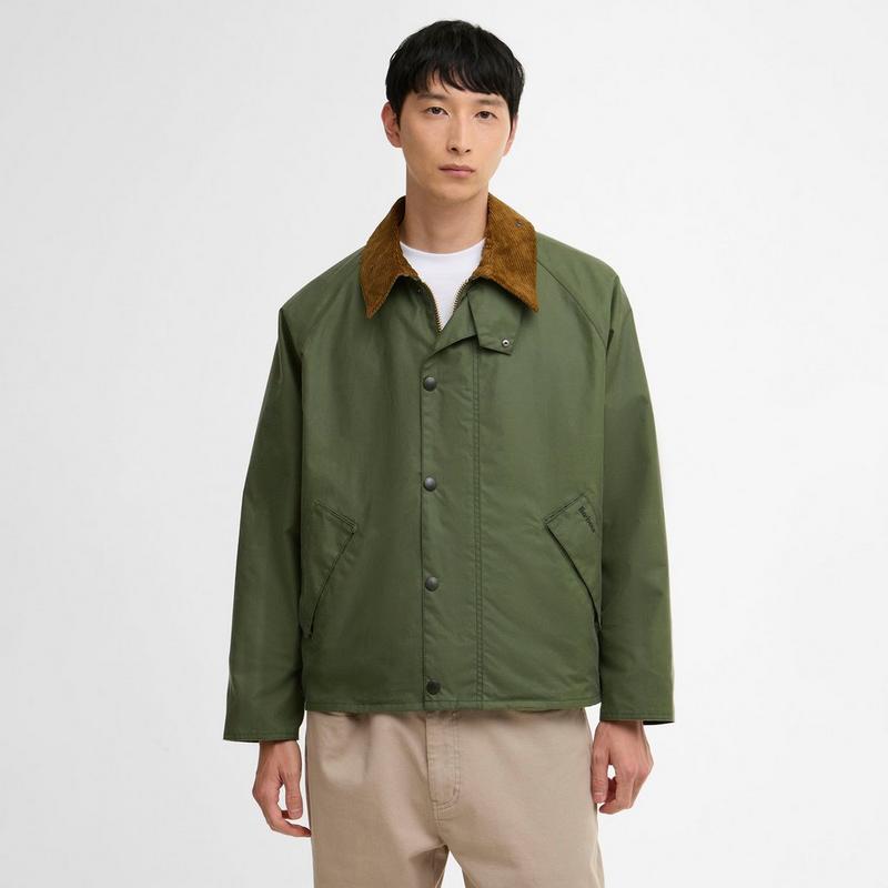 Barbour Manteau cir&eacute; Transport pour hommes