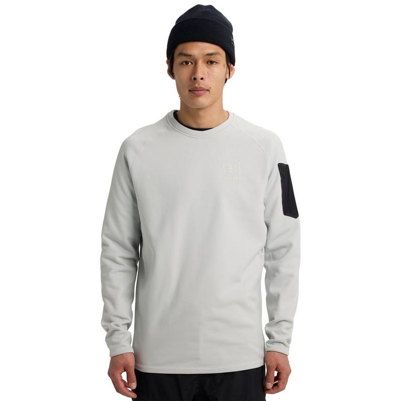 Burton [ak] Chandail en molleton extensible &agrave; col rond Baker pour hommes