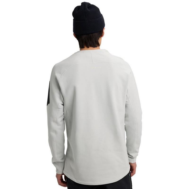 Burton [ak] Chandail en molleton extensible &agrave; col rond Baker pour hommes
