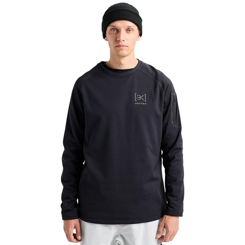 Burton [ak] Chandail en molleton extensible &agrave; col rond Baker pour hommes