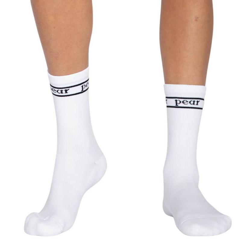 Pear Chaussettes de compression mi-mollet Varsity Pear Forma unisexes