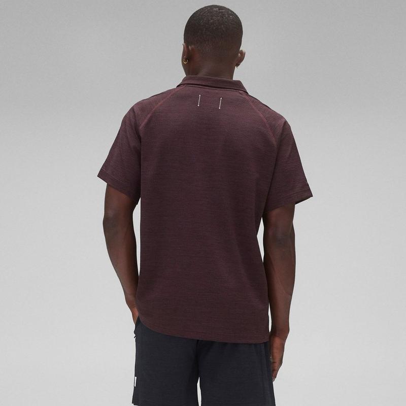 Reigning Champ Polo Solotex&reg; Mesh Tiebreak Standard pour hommes