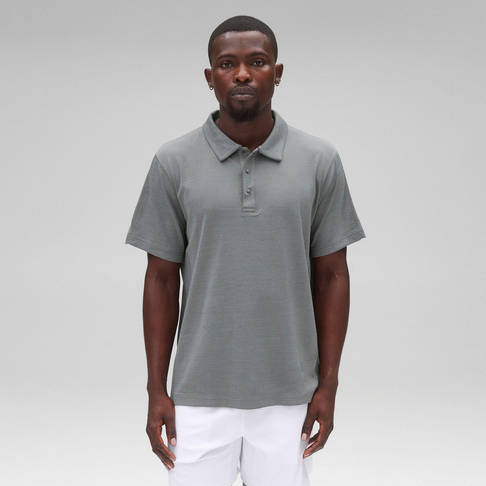 Men's Solotex® Mesh Tiebreak Standard Polo | Reigning Champ