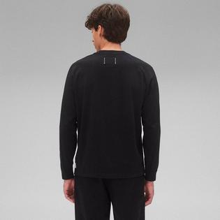 Reigning Champ Men's Midweight Jersey OG Pocket Long Sleeve T-Shirt