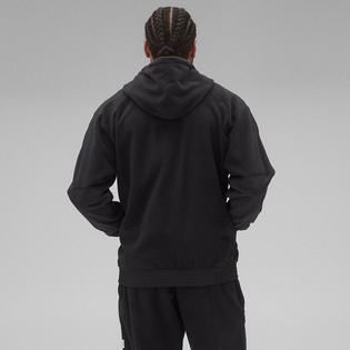 Reigning Champ Chandail à capuchon zippé Polartec® 200 Fleece Rematch à coupe décontractée pour hommes
