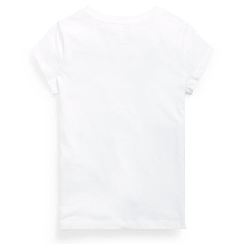 Polo Ralph Lauren T-shirt en jersey de coton pour filles juniors [7-16]
