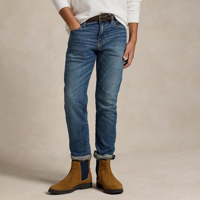 Polo Ralph Lauren Jean Sullivan extensible coupe ajust&eacute;e pour gar&ccedil;ons juniors [8-20]