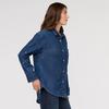 Women s Performance Denim Lite Relaxed Button-Down Shirt
