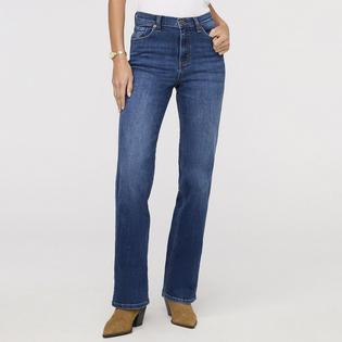 DUER Women's Performance Denim+ High Rise Straight Jean