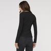 Women s Ribbed Pima Fitted Button-Down Top