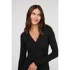 Women s Ribbed Pima Fitted Button-Down Top