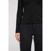 Women s Ribbed Pima Fitted Button-Down Top