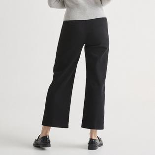 DUER Women's LuxTwill High Rise Trouser Pant