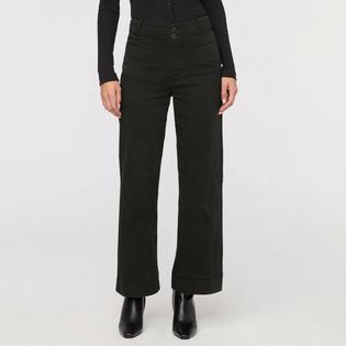 DUER Pantalon large LuxTwill taille haute pour femmes